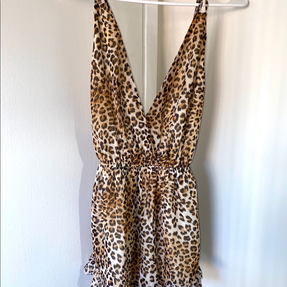 Cheetah Romper